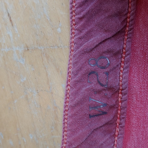 Anthropologie Holding Horses Red Pencil Skirt - Picture 8 of 9